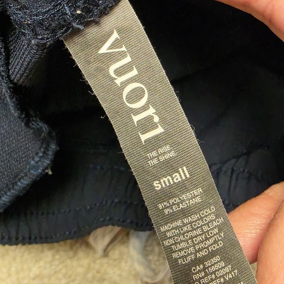 Vuori Pants Mens Small Blue Transit Jogger Pull On Drawstring Stretch Athleisure - Picture 5 of 8